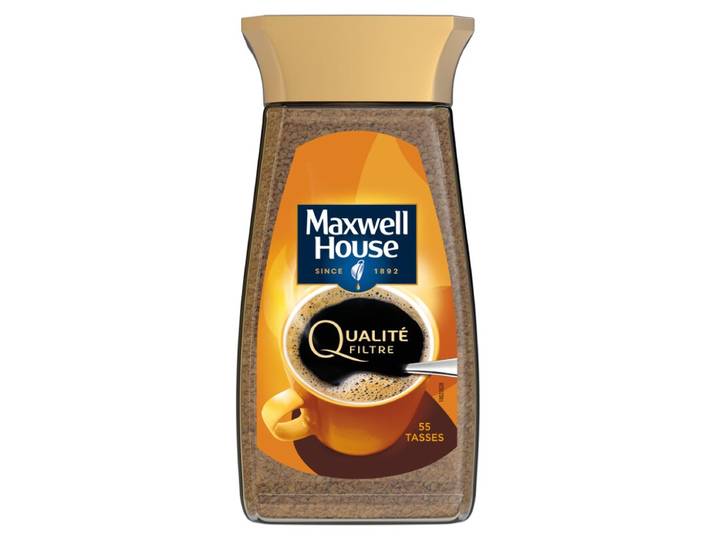 MAXWELL HOUSE Café Soluble Classique Pot en Verre 100g