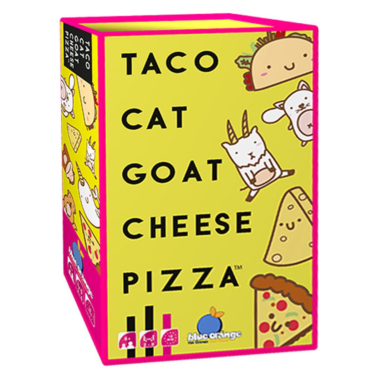 Swissgames-Spiele Taco Cat Ziegenkäse Pizza (Deutsch, Englisch, Französisch, Italienisch, 2 - 8 Spieler) (BLU 400105)