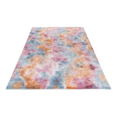 Teppich OBSESSION "My Jamaica 155", bunt (multi), B:160cm H:40mm L:230cm, Polyester, Teppiche, Teppich, modernes Design, besonders weich & flauschig, handgetuftet