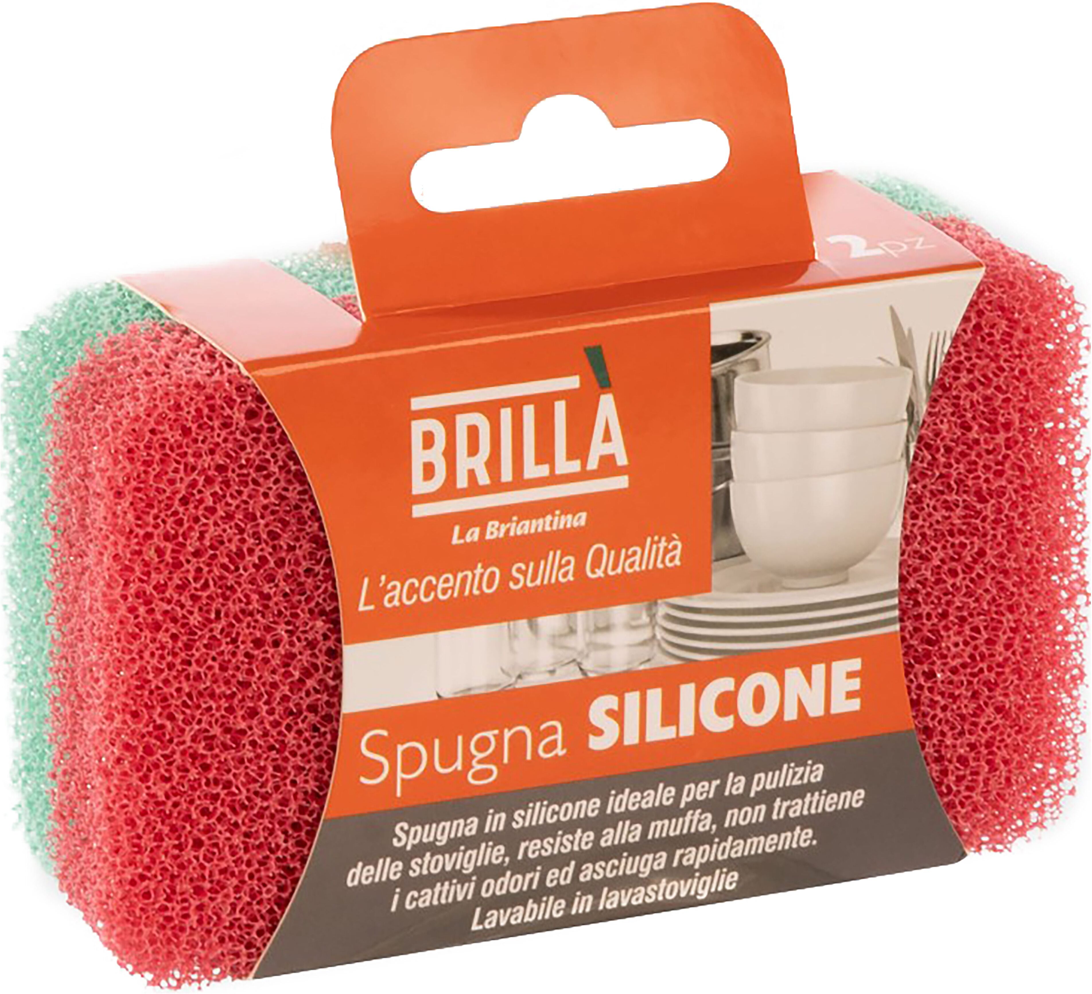 La_briantina 2 SPUGNE IN SILICONE LA BRIANTINA