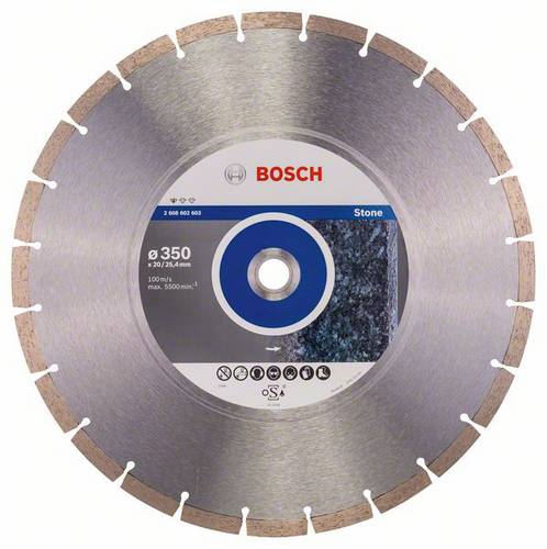 Bosch Accessories 2608602603 Diamanttrennscheibe Durchmesser 350 mm 1 St.
