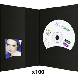 Daiber, Mappe, 1x100 Passbildmappen m. CD-Rom-Fach bis 10x15 (100x)