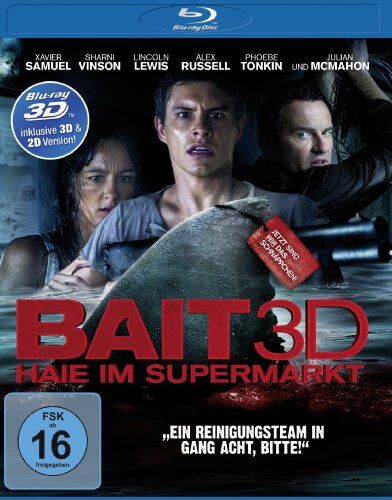Kimble Rendall - Bait 3D - Haie im Supermarkt (inkl. 2D Version) [Blu-ray 3D] - Preis vom 09.10.2026 07:28:09 h