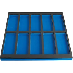 Unior VL990WD3 SOS Modul mit 10 Ablagefächern für Werkbank Schublade breit, 562x570mm