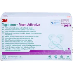 Tegaderm Foam Adhesive 6.9x6.9 cm Kreuzform 90615 10 ST