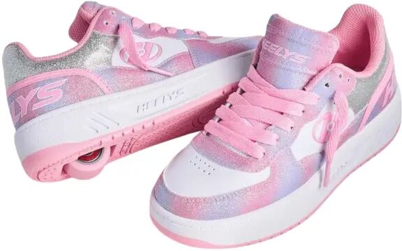 Roller Shoes Heelys Rezerve Low Pink/Rainbow (Pink - 6)  - Pink;White - Size: 6 UK