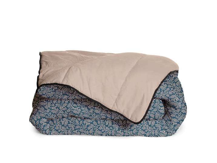 Couette imprimée chaude microfibre réversible 220x240cm