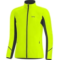 GORE WEAR GORE® R3 Damen Partial GORE-TEX INFINIUM™ Jacke, Größe 36 in Gelb Gelb