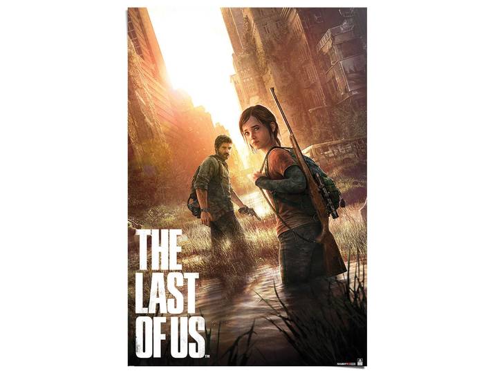 Poster REINDERS Playstation - the last of us , braun (farbe bild(er): braun), B:61cm H:91,5cm T:0,1cm, Papier, Bilder, Poster