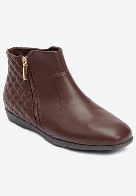 Women's The Ceil Bootie by Comfortview in Brown (Size 11 M)