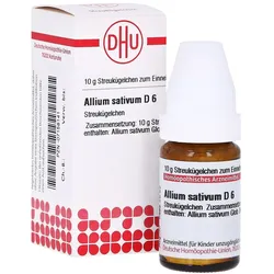 Allium Sativum D 6 Globuli 10 g