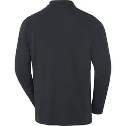 Jacques Britt Herren Polohemd langarm mit Zipp