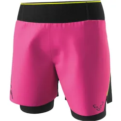 Dynafit, Unisex, Sporthose, DNA Ultra 2in1 Shorts (M), Pink, Rosa