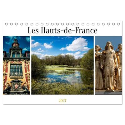 Les Hauts-de-France (Calendrier de bureau 2027 DIN A5 vertical), CALVENDO calendrier mensuel