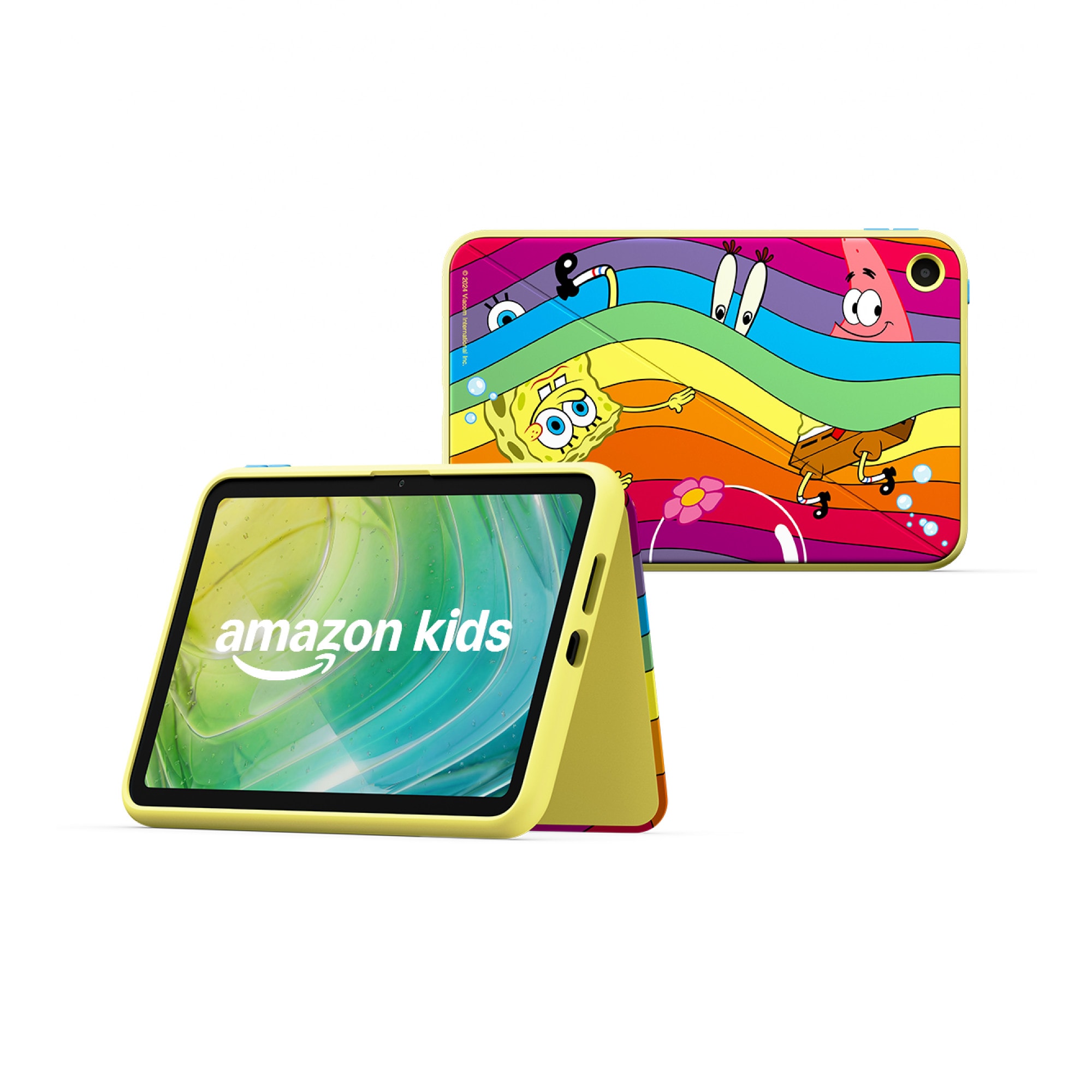 Amazon Kids Tablet 8 (2026) Android Tablet 8.7 Zoll WiFi 64 GB SpongeBob (inkl. Schutzhülle)