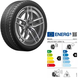 295/35 R20 105W XL Mercedes-AMG SL63 SL43 SL680 R232 Winterkomplettrad Michelin