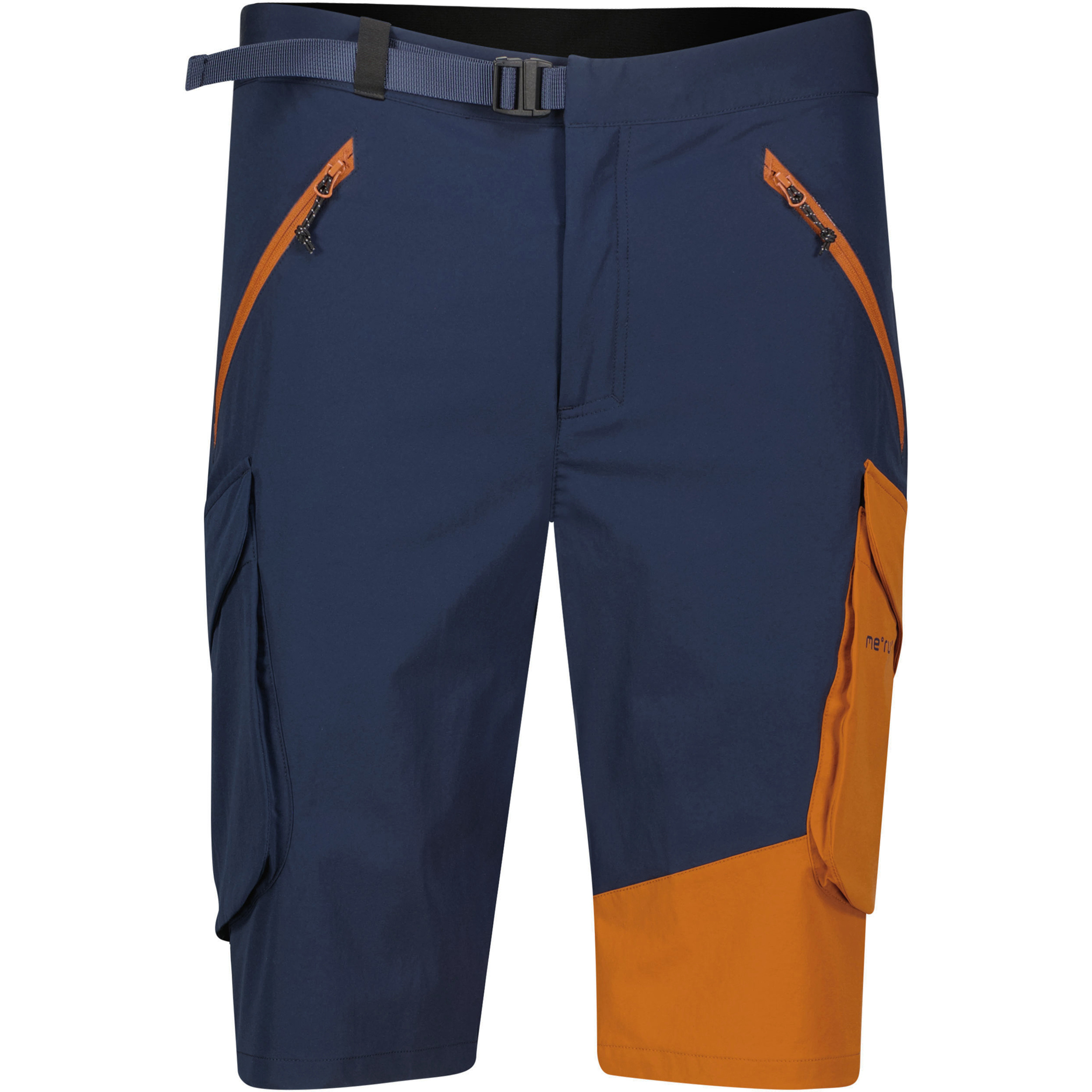 Bergzeit Basics Meru Rosario Cargo Herren Kurze Hosen blau Größe S Trekking Schnell trocknend