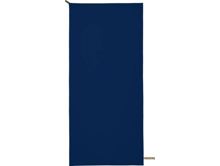 Erwin Müller Sporttuch mit Tasche dunkelblau Größe 90x200 cm - Ultraleicht, sehr dünn, extra saugfähig und schnell trocknend, ideal auf Reisen, Campen oder beim Sport