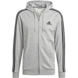 Herren Adidas AG Adidas Herren Essentials French Terry 3-Streifen Kapuzenjacke - Mehrfarbig - XL