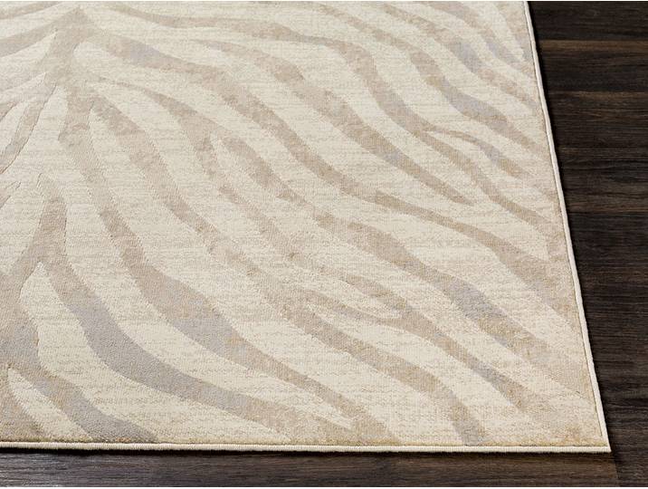 Tapis de couloir poils ras ZORA motif zèbre