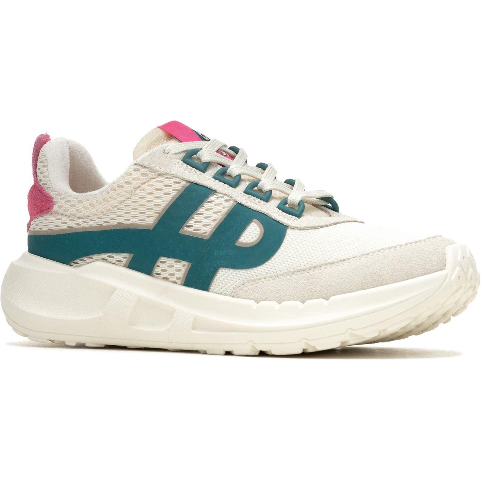 Hush Puppies Seventy8 Retro Runner Damen Wildleder Sneaker In Steinrosa