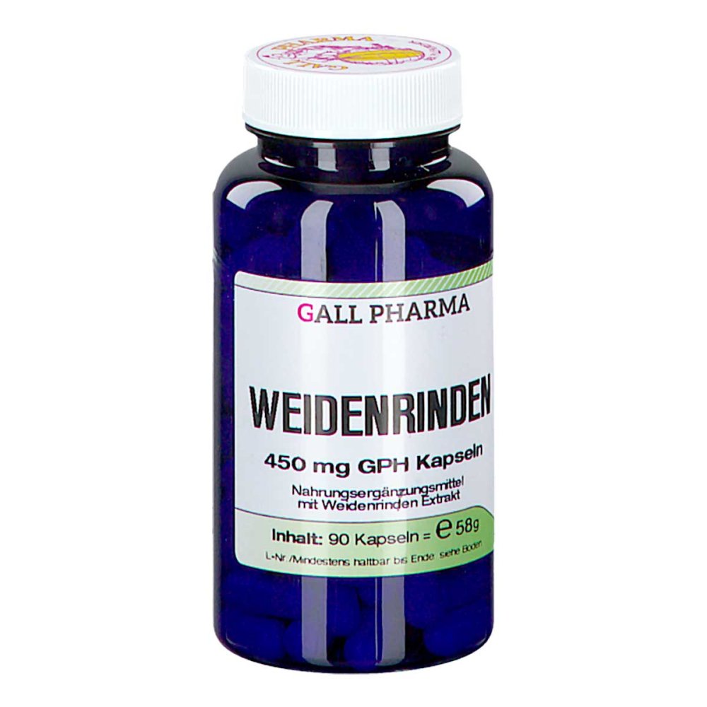 Hecht-Pharma GmbH Weidenrinden 450 mg Gph Kapseln 15294786