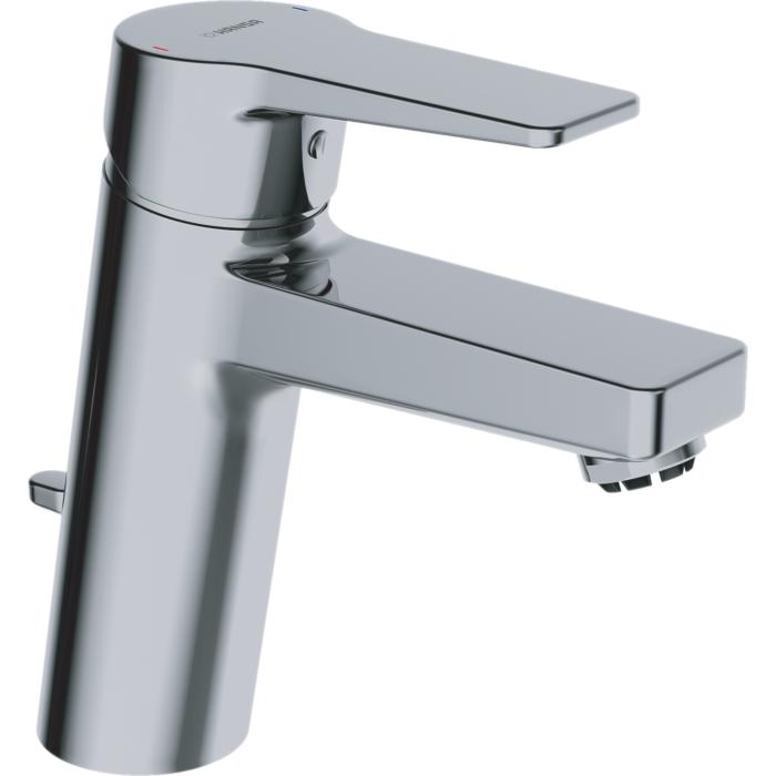 Hansa Waschtischarmatur Hansatwist XL 09031183 chrom, Niederdruck, mit Ablaufgarnitur