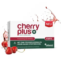 Cherry Plus Forte 43mg Polyphenole 6mg Zink Weichk 60 St
