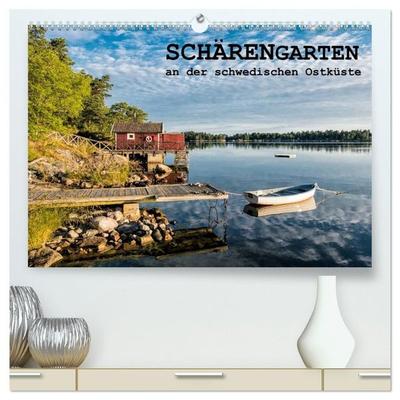 Schärengarten an der schwedischen Ostküste (hochwertiger Premium Wandkalender 2027 DIN A2 quer), Kunstdruck in Hochglanz