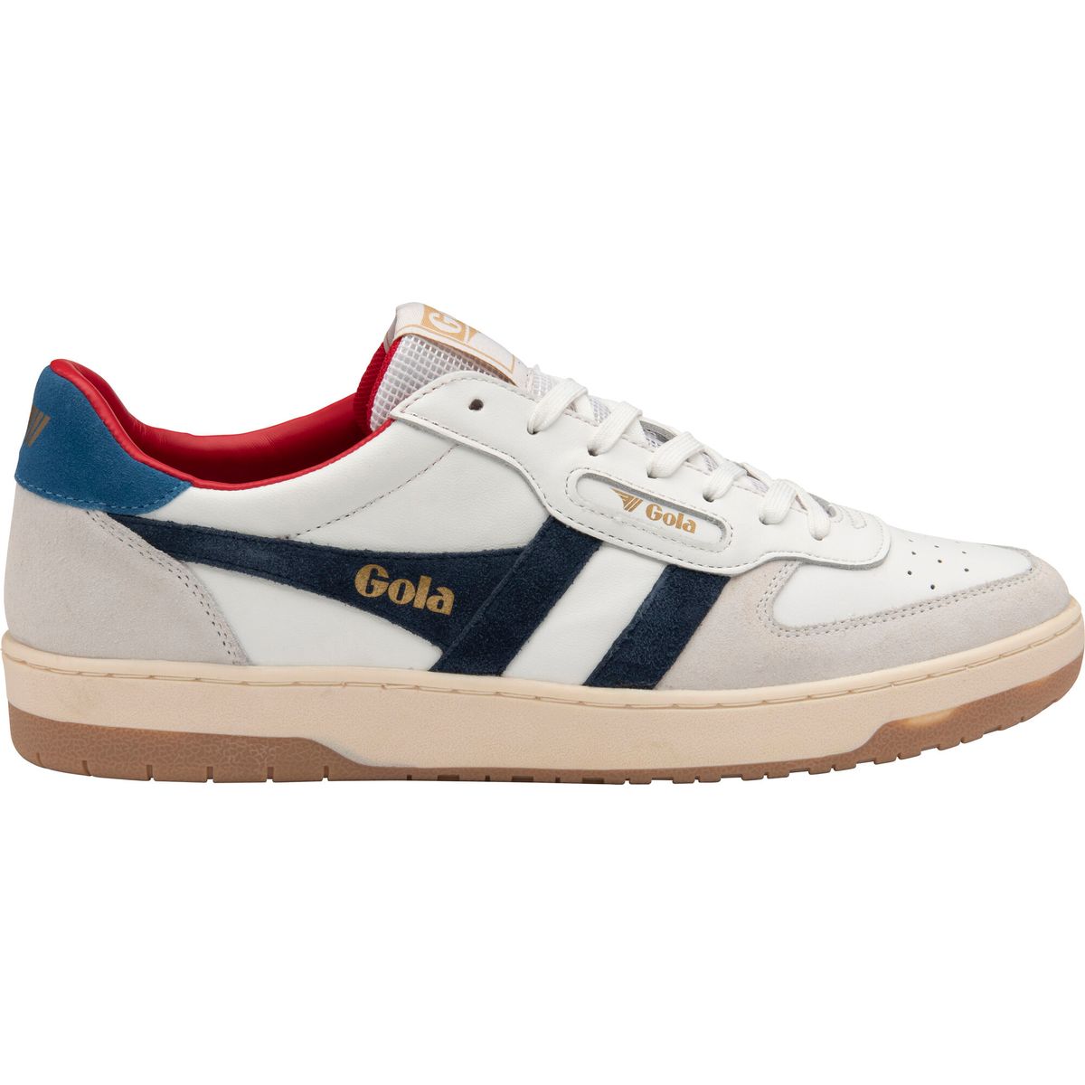 Gola Hawk Sneaker Men white/navy/marine blue (XE) 10 CMB336-XE-10-whitenavymarineblue