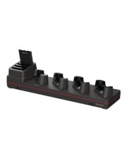 HONEYWELL CT37/CT30XP booted 5-bay charging base. It has base 4xCT30P-UCP-B 1x (CT37-5CB-UVB-BAT-0)