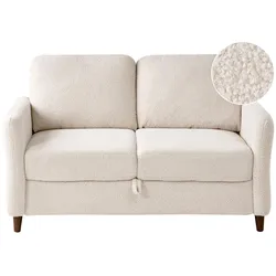 2-SITZER-SOFA Bouclé Beige Mare