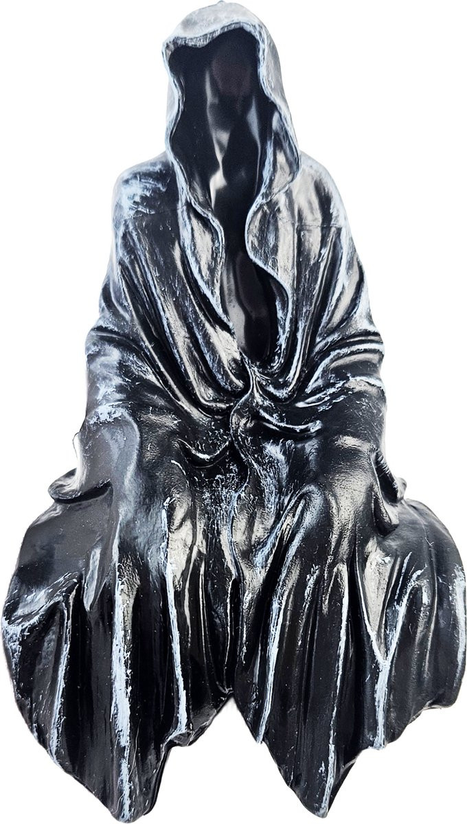 Mysterieus Gotisch Beeld voor Horror Decoratie - Zwart