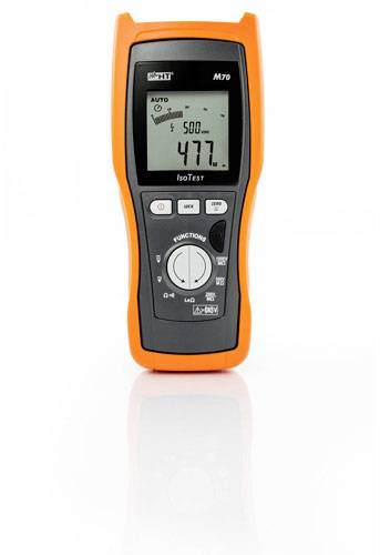 HT Instruments M70 Isolationsmessgerät 250 V, 500 V, 1000V 4 GΩ