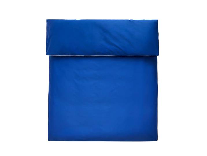 HAY - Outline Bettdeckenbezug, 155 x 220 cm, vivid blue
