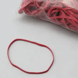 Gummiringe, rot 5 mm | 100 mm, Kautschuk