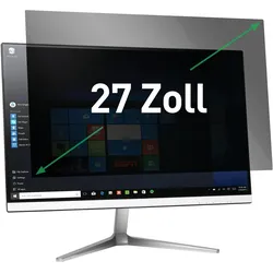 Leitz Blickschutzfilter Monitor 27" 16:9 (27", 16:9), Monitor Schutzfolie