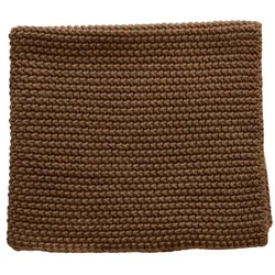 Éternel Geschirrtuch Perlenstrick, L25/B25 cm, schokolade