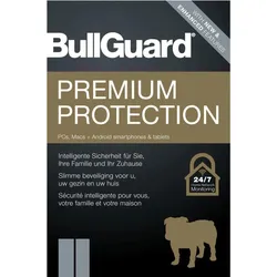 BullGuard Premium Protection 2020 1Y5 Geräte Retail