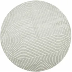 vidaXL, Teppich, Malik (Zen-Sand) (160 cm)