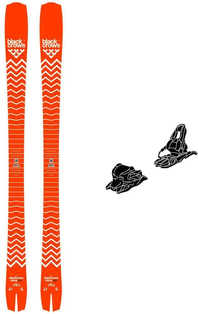 Black Crows  - Pack Ski Mirus Cor - 168 + Attack Lyt 11 Gw Br.95 Solid White - Ski