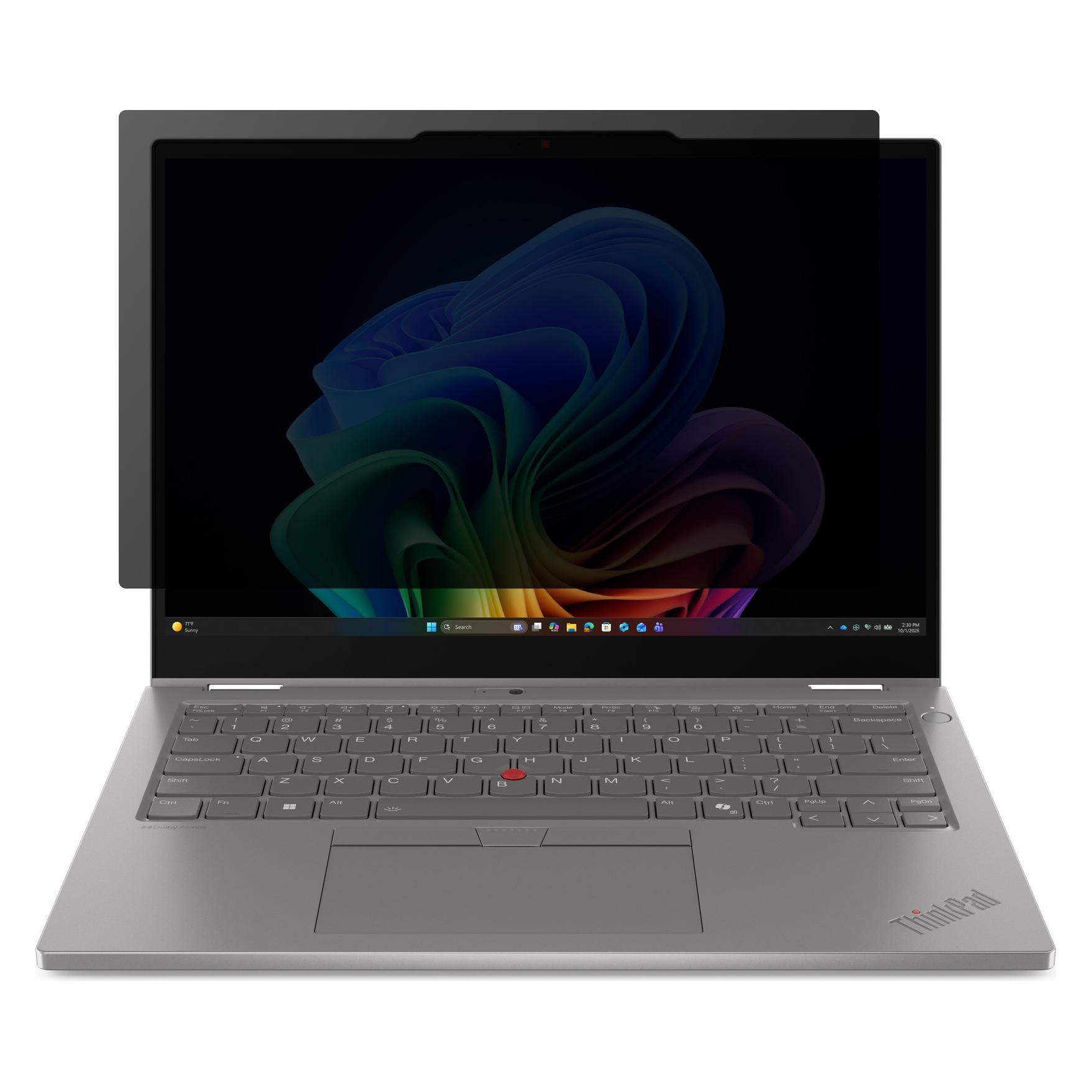 Lenovo 4XJ1W54320, 33,8 cm (13.3"), 16:10, Laptop, Rahmenloser Blickschutzfilter, Privatsphäre (13.30", 16:10) (4XJ1W54320)