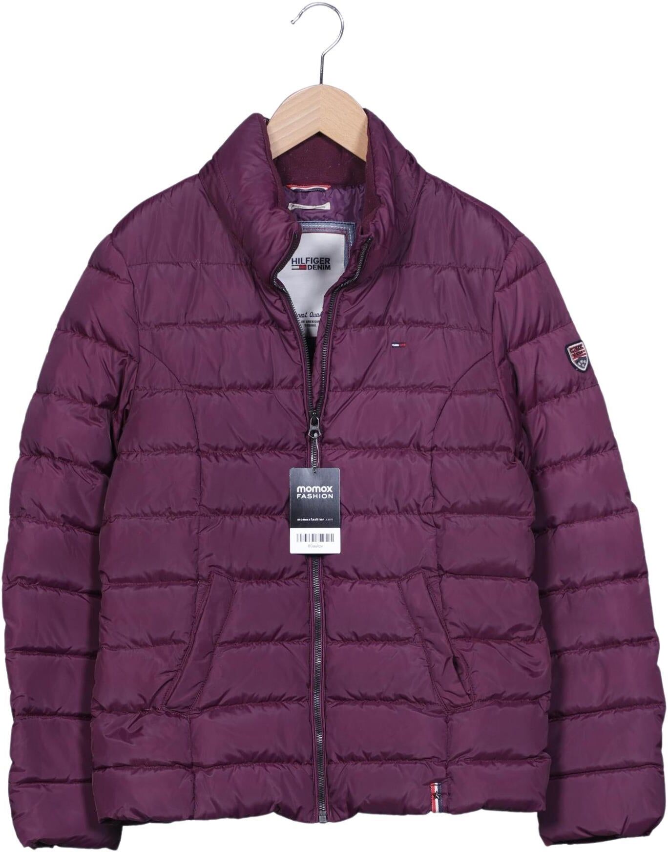 Hilfiger Denim Damen Jacke, Lila, Gr. M, Synthetik / Daunen - Second Hand