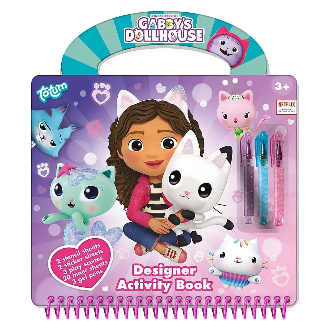 Totum Gabby's Dollhouse Designer Teken- Activiteitenboek (420359)