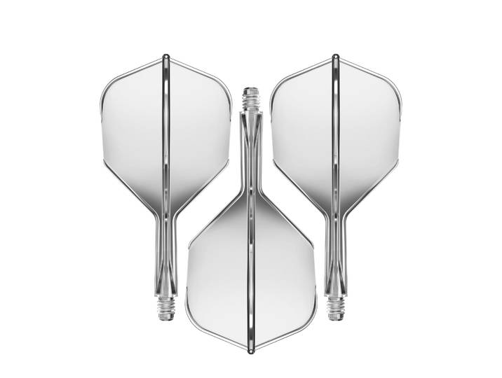 GOAT X Flex Flight und Shaft 19 mm 3er Set transparent