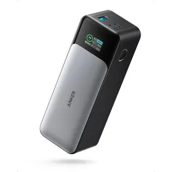 Anker 737 (PowerCore 24K) (24000 mAh, 140 W, 88.80 Wh), Powerbank, Schwarz
