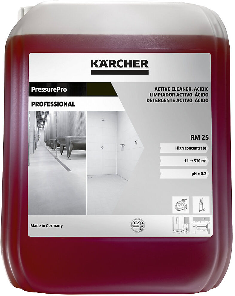 Aktivreiniger RM 25 ASF, Inhalt 10 l, sauer Kärcher
