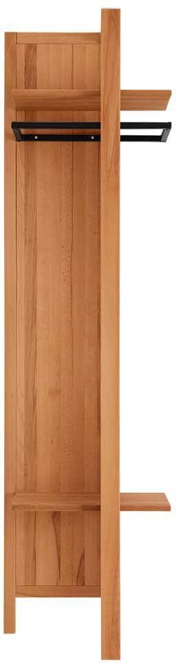Pharao24.de Garderobe Massivholz aus Kernbuche die Wandmontage