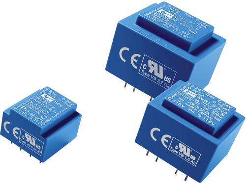 BLOCK AVB 1,5/2/18 Printtransformator 2 x 115V 2 x 18 V/AC 1.50 VA 40mA