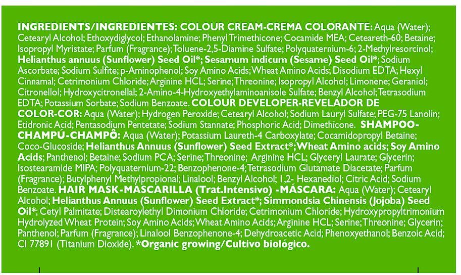 Naturvital Coloursafe tinte permanente #7-rubio